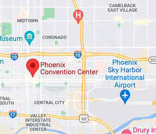 Map of Phoenix Convention Center